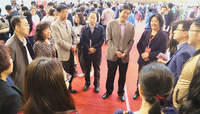 我院成功举办第二届毕业生双选会 我院成功举办第二届毕业生双选会