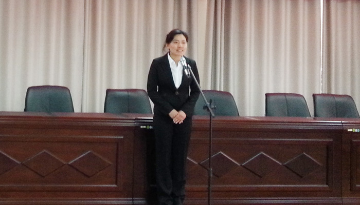 我院在校庆祝“三.八”国际劳动妇女节主题演讲比赛中喜获佳绩 我院在校庆祝“三.八”国际劳动妇女节主题演讲比赛中喜获佳绩