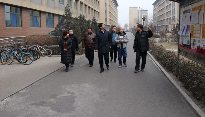 我院开展寒假前校园安全大检查 我院开展寒假前校园安全大检查