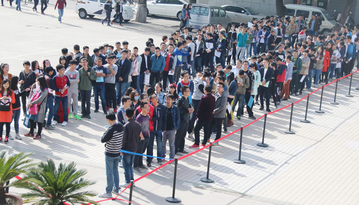 我院成功举办第二届毕业生双选会 我院成功举办第二届毕业生双选会