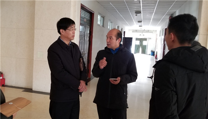 我院领导视察资产专项清查第二阶段相关工作 我院领导视察资产专项清查第二阶段相关工作