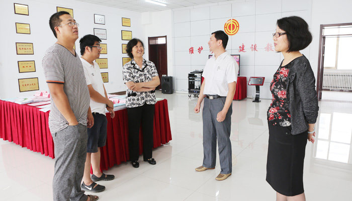校工会一行到我院检查验收五星级基层工会创建工作 校工会一行到我院检查验收五星级基层工会创建工作