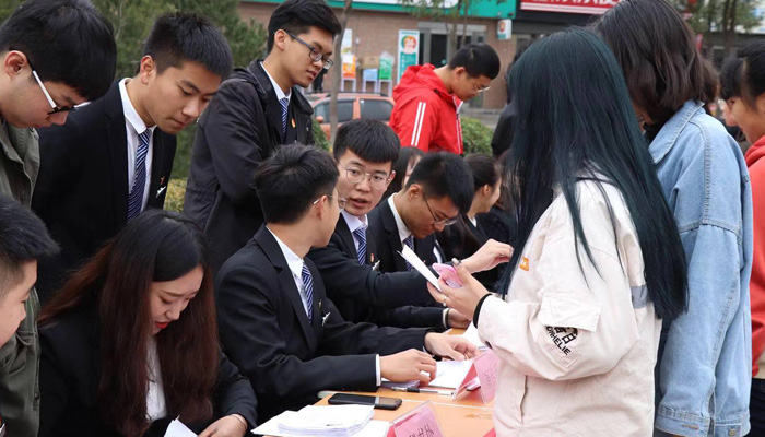 我院2018年各学生组织、社团纳新工作圆满结束