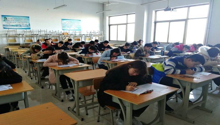 我院2018年英语四级模拟考试圆满落幕 我院2018年英语四级模拟考试圆满落幕