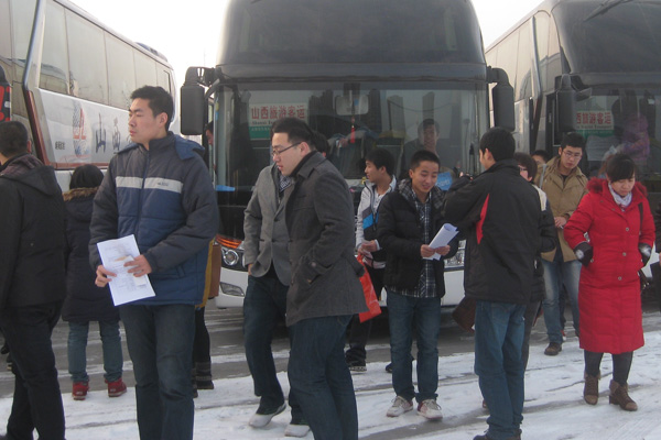 我院组织2013届毕业生参加“2012山西太原人才智力交流大会”