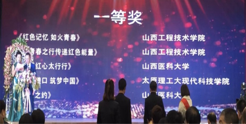 我院参加“青年红色筑梦之旅”活动纪行电视展播大赛颁奖仪式 我院参加“青年红色筑梦之旅”活动纪行电视展播大赛颁奖仪式