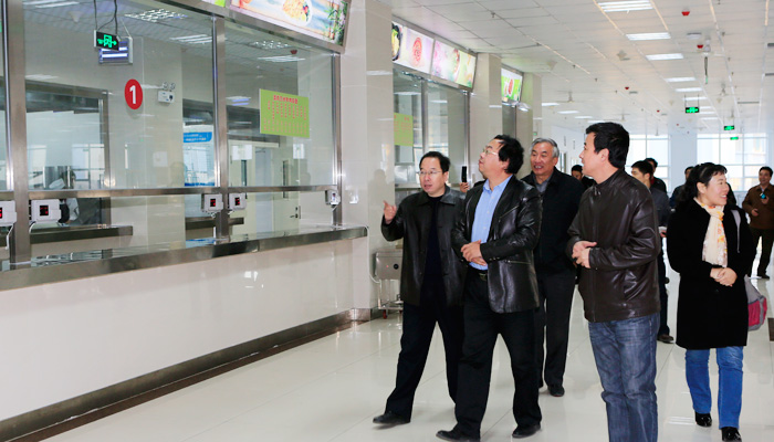 全省高校伙食工作检查组到我院孝义校区检查指导工作 全省高校伙食工作检查组到我院孝义校区检查指导工作
