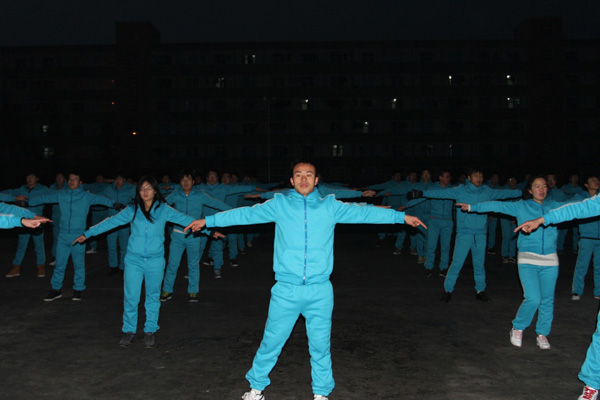 我院2012年广播操比赛圆满结束 我院2012年广播操比赛圆满结束