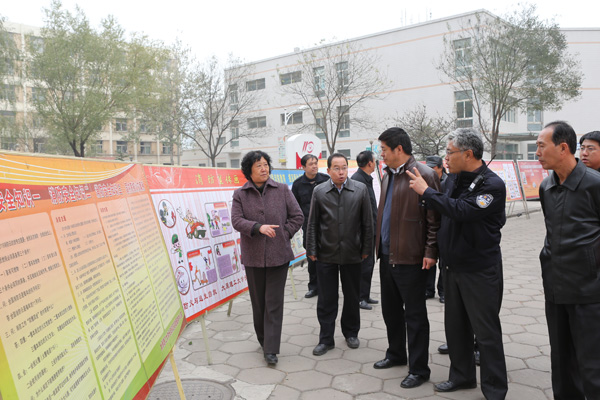 我院积极参加119消防日宣传活动