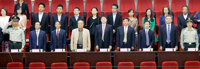 我院隆重举行2014级新生开学典礼暨军训动员大会 我院隆重举行2014级新生开学典礼暨军训动员大会