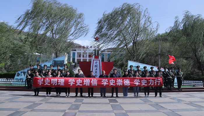 寻访红色记忆,汲取信仰力量—我院师生参观红军东征兑九峪战役展览馆、抗日模范村石像村纪念馆
