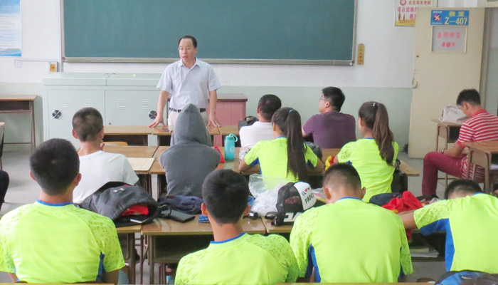 44118太阳成城集团召开“2015年山西省大中学生田径运动会”动员大会