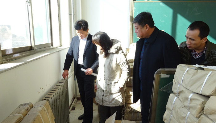 我院开展寒假前校园安全检查活动 我院开展寒假前校园安全检查活动