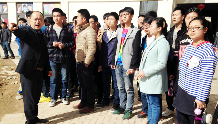 院团委组织我院孝义校区建筑学专业同学校外参观学习 院团委组织我院孝义校区建筑学专业同学校外参观学习